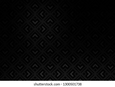 Dark Silver, Gray vector backdrop with lines, cubes. Shining colorful illustration with lines, rectangles. Pattern for websites, landing pages.