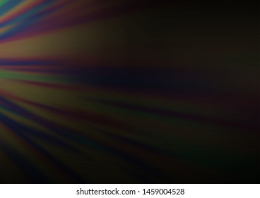 Dark Silver, Gray vector backdrop with long lines. Glitter abstract illustration with colored sticks. Smart design for your business advert.