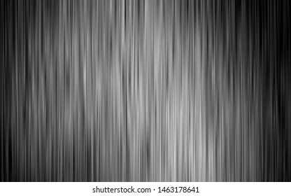 Dark Silver, Gray vector backdrop with long lines. Decorative shining illustration with lines on abstract template. Smart design for your business advert.
