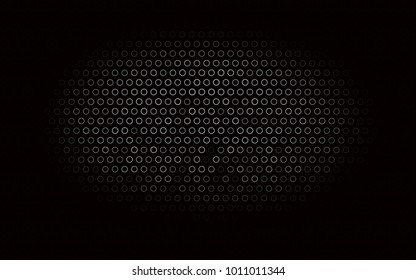 Dark Silver, Gray vector  background with dots. Modern abstract illustration with colorful water drops. The pattern can be used for beautiful websites.