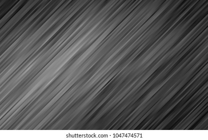 Dark Silver, Gray vector background with lava shapes. Colorful illustration in abstract marble style with gradient. New composition for your brand book.