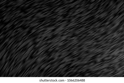 Dark Silver, Gray vector background with bubble shapes. Shining crooked illustration in marble style. Textured wave pattern for backgrounds.