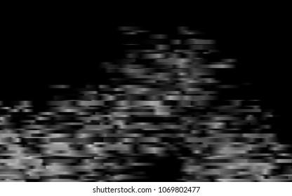 Dark Silver, Gray vector background with straight lines. Modern geometrical abstract illustration with staves. The pattern can be used as ads, poster, banner for commercial.