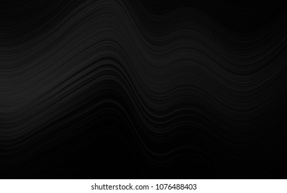 Dark Silver, Gray vector background with bent ribbons. Brand-new colored illustration in marble style with gradient. The elegant pattern for brand book.