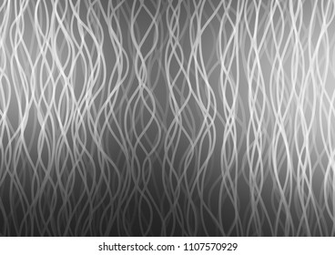 Dark Silver, Gray vector background. Shining crooked illustration in marble style. The best blurred design for your business.