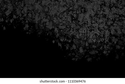 Dark Silver, Gray vector background with bent lines. Colorful illustration in abstract marble style with gradient. A new texture for your  ad, booklets, leaflets.