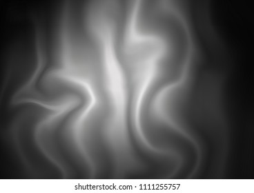 Dark Silver, Gray vector background with lava shapes. A completely new color illustration in marble style. The best blurred design for your business.
