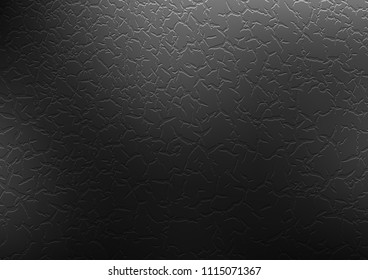 Dark Silver, Gray vector background with lava shapes. Creative illustration in halftone marble style with gradient. Brand new design for your ads, poster, banner.