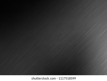 Dark Silver, Gray vector background with straight lines. Lines on blurred abstract background with gradient. The pattern can be used as ads, poster, banner for commercial.