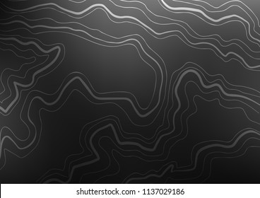 Dark Silver, Gray vector background with straight lines. Decorative shining illustration with lines on abstract template. The pattern can be used as ads, poster, banner for commercial.
