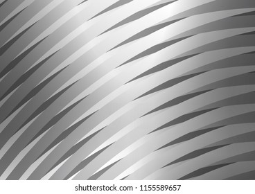 Dark Silver, Gray vector background with straight lines. Lines on blurred abstract background with gradient. The pattern can be used for websites.