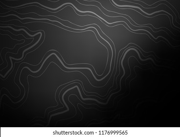 Dark Silver, Gray vector background with straight lines. Blurred decorative design in simple style with lines. The pattern can be used as ads, poster, banner for commercial.