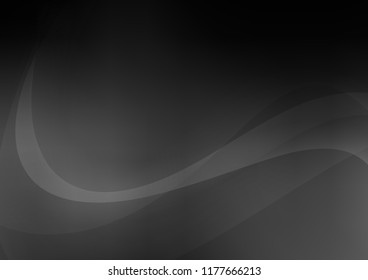 Dark Silver, Gray vector background with bubble shapes. Brand new colored illustration in marble style with gradient. Marble style for your business design.