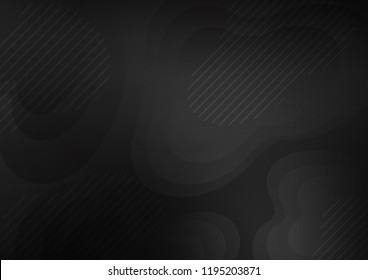 Dark Silver, Gray vector background with straight lines. Blurred decorative design in simple style with lines. The pattern can be used for busines ad, booklets, leaflets