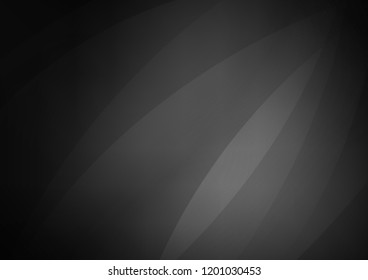Dark Silver, Gray vector background with straight lines. Decorative shining illustration with lines on abstract template. Best design for your ad, poster, banner.