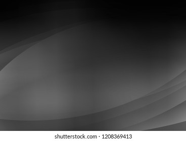 Dark Silver, Gray vector background with straight lines. Shining colored illustration with narrow lines. Best design for your ad, poster, banner.