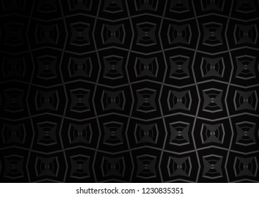 Dark Silver, Gray vector background with straight lines. Blurred decorative design in simple style with lines. Pattern for ads, posters, banners.