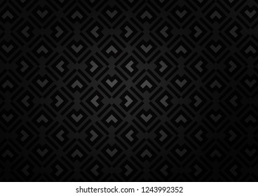 Dark Silver, Gray vector background with straight lines. Shining colored illustration with narrow lines. Backdrop for TV commercials.
