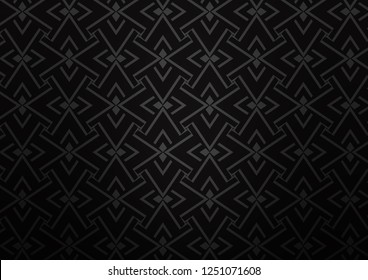 Dark Silver, Gray vector background with straight lines. Blurred decorative design in simple style with lines. Best design for your ad, poster, banner.