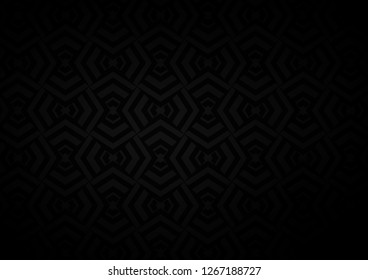 Dark Silver, Gray vector background with straight lines. Shining illustration with lines on abstract template. Best design for your ad, poster, banner.