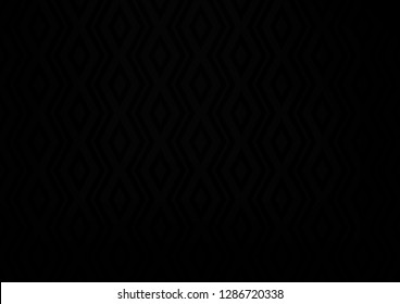 Dark Silver, Gray vector background with lines, rhombuses. Glitter abstract illustration with colorful lines, rhombuses. Pattern for ads, posters, banners.
