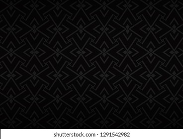 Dark Silver, Gray vector background with straight lines. Shining colored illustration with narrow lines. Pattern for business booklets, leaflets.