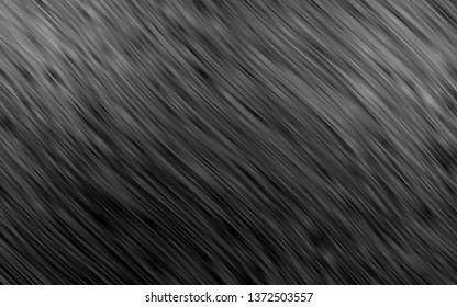 Dark Silver, Gray vector background with abstract lines. Creative geometric illustration in marble style with gradient. The best blurred design for your business.