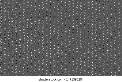 Dark Silver, Gray vector background with bubbles. Beautiful colored illustration with blurred circles in nature style. Design for posters, banners.
