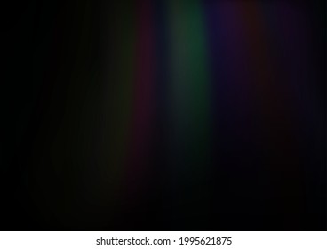 Dark Silver, Gray vector background with lava shapes. Shining crooked illustration in marble style. New composition for your brand book.