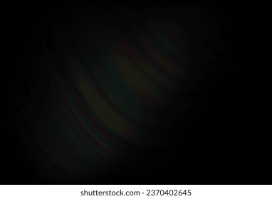 Dark Silver, Gray vector background with bent ribbons. Geometric illustration in marble style with gradient.  Marble design for your web site.