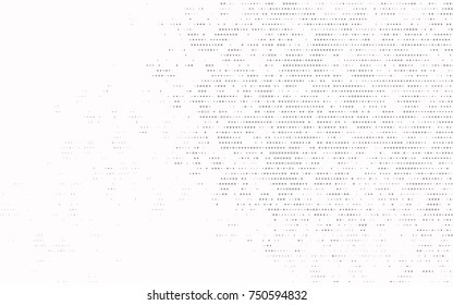 Dark Silver, Gray vector banner with circles, spheres. Abstract spots. Background of Art bubbles in halftone style with colored gradient.