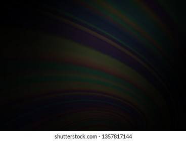 Dark Silver, Gray vector blur pattern. An elegant bright illustration with gradient. The background for your creative designs.
