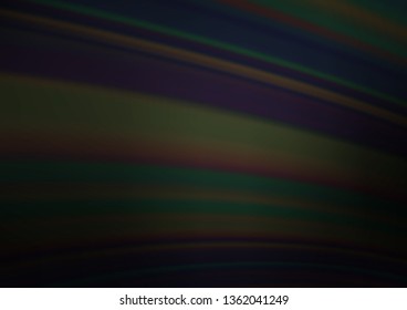 Dark Silver, Gray vector blur pattern. A completely new color illustration in a bokeh style. The blurred design can be used for your web site.