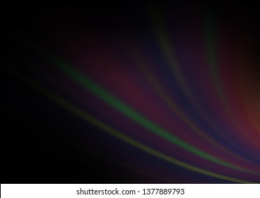 Dark Silver, Gray vector blur pattern. Shining colorful illustration in a Brand new style. The template can be used for your brand book.