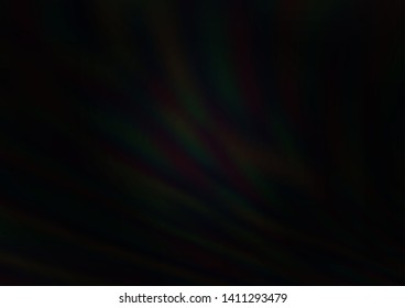 Dark Silver, Gray vector blur pattern. A vague abstract illustration with gradient. Brand new design for your business.