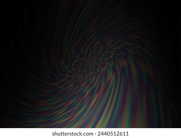 Dark Silver, Gray vector blur pattern. Modern geometrical abstract illustration with gradient. A new texture for your design.
