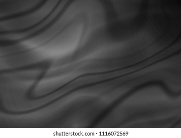 Dark Silver, Gray vector blurred shine abstract background. A vague abstract illustration with gradient. The textured pattern can be used for background.