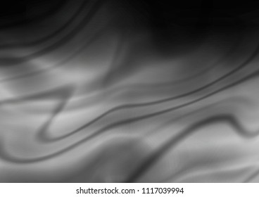 Dark Silver, Gray vector blurred bright background. A vague abstract illustration with gradient. Brand new design for your business.
