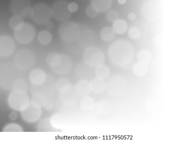 Dark Silver, Gray vector blurred bokeh bright background. Shining colorful illustration in a Brand new style. A new texture for your design.