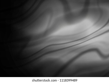 Dark Silver, Gray vector blurred and colored background. A completely new color illustration in a vague style. Brand new design for your business.