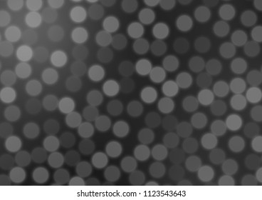 Dark Silver, Gray vector blurred and colored template. Creative illustration in halftone style with gradient. The elegant pattern for brand book.