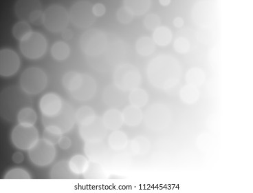 Dark Silver, Gray vector blurred shine abstract template. A vague abstract illustration with gradient. The elegant pattern for brand book.