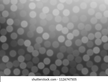 Dark Silver, Gray vector blurred bright pattern. A vague abstract illustration with gradient. Brand new style for your business design.