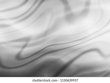 Dark Silver, Gray vector blurred shine abstract wave pattern. A vague abstract illustration with gradient. Brand new style for your business design.