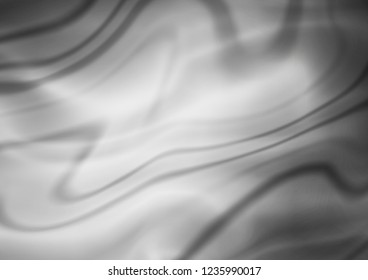 Dark Silver, Gray vector blurred shine abstract template. Modern geometrical abstract illustration with gradient. Brand new style for your business design.