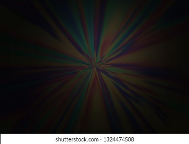 Dark Silver, Gray vector blurred and colored template. A completely new color illustration in a bokeh style. A completely new template for your design.