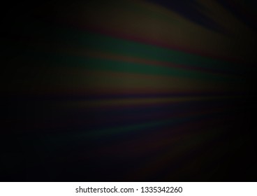 Dark Silver, Gray vector blurred and colored template. Colorful illustration in blurry style with gradient. Brand new design for your business.