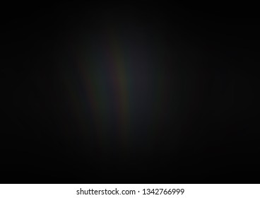 Dark Silver, Gray vector blurred bright template. A completely new color illustration in a bokeh style. Brand new design for your business.