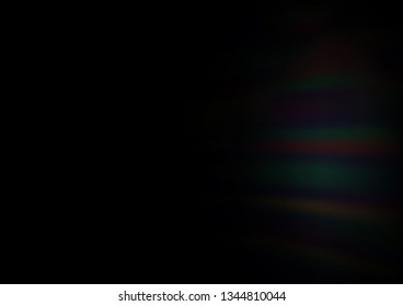 Dark Silver, Gray vector blurred shine abstract background. Colorful abstract illustration with gradient. The template for backgrounds of cell phones.
