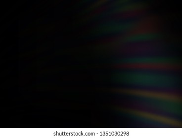 Dark Silver, Gray vector blurred bright template. Colorful abstract illustration with gradient. A completely new template for your design.